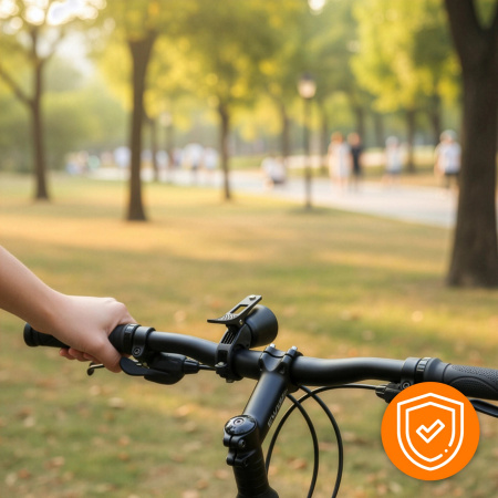 DZWONEK ROWEROWY DO ROWERU HULAJNOGE KIEROWNICE ROWER CZARNY GŁOŚNY 100dB