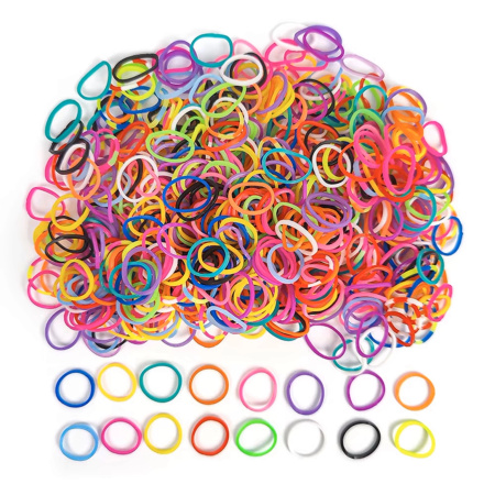 RUBBER BANDS MEGA DIY SET for Making Bracelets XXL Kit 6800 GIFT BOX