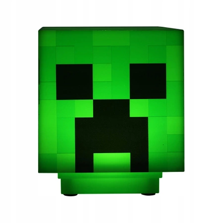 Lampka MINECRAFT CREEPER 3D - lampa LED z dźwiękiem