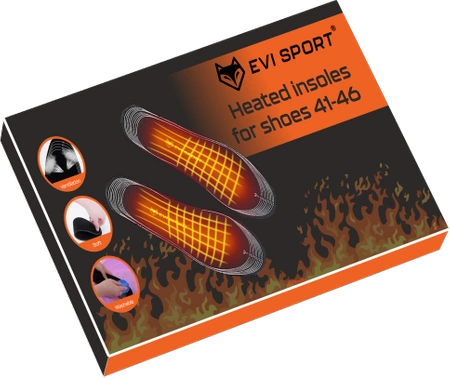 Heated shoe insoles USB thermal insoles 41-46