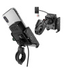 MOTORCYCLE PHONE HOLDER Fast USB Charger QC3.0 MOTORBIKE + Cable EVI BikeLock