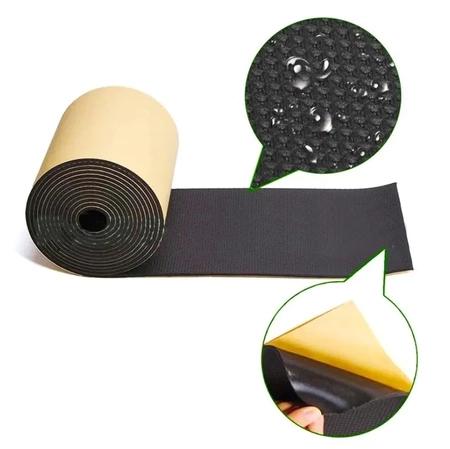 Protection bumper for walls, garage mats, car parks 200x20x0.4 cm