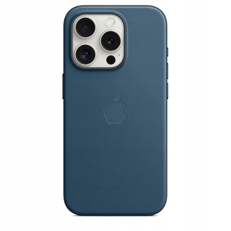Oryginalne etui APPLE trwała obudowa iPhone 15 PRO FINEWOVEN MT4Q3ZM blue