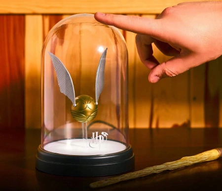 Lampka HARRY POTTER lewitujący Złoty Znicz Golden Snitch