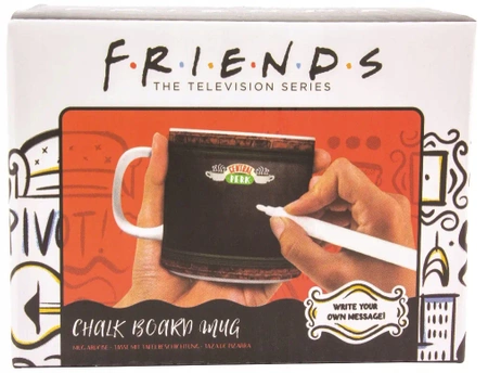 FRIENDS plaque mug with pen