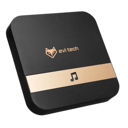 Bezdrátový bezbateriový zvonek na dveře/branku vodotěsný IP44 200M