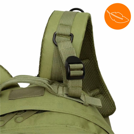 MILITARY TACTICAL BACKPACK TOURIST SPORT TREKKING FOR MOUNTAINS - ARMY GREEN
