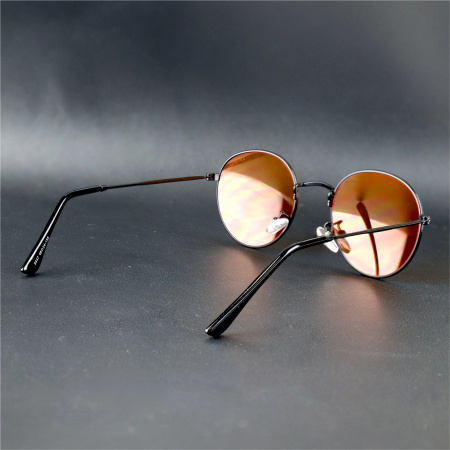 Okulary do komputera BLOKUJĄCE NIEBIESKIE ŚWIATŁO AVIATOR PILOTKI CZARNE - (czarne 3447 99%)