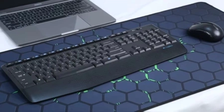 GAMINGOVÁ PODLOŽKA POD MYŠ Velká XXL 90x40cm na myš a klávesnici