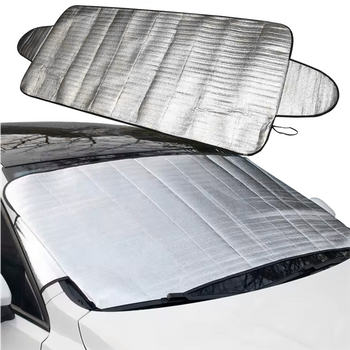 Anti-frost sunshade mat for car windows, LARGE, 180x70 cm