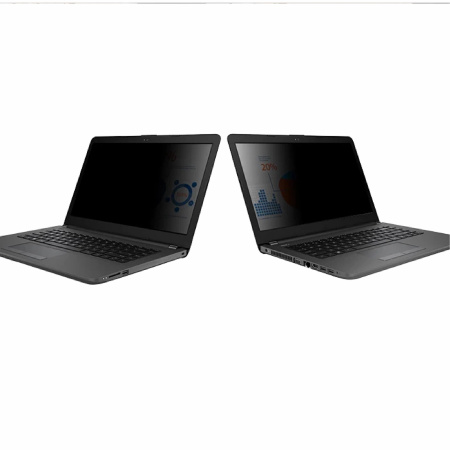 FILTR PRYWATYZUJĄCY na monitor - ochrona danych RODO - 14" 310x175 mm