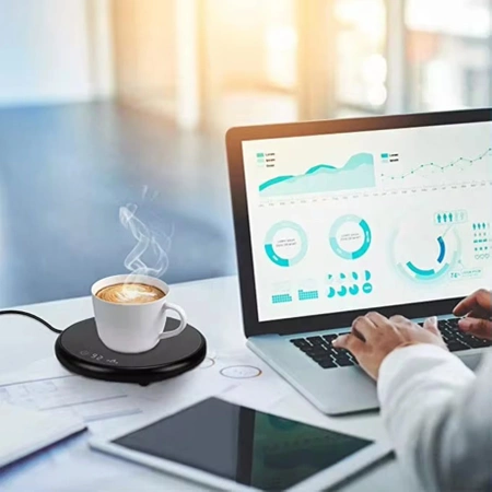 Ohřívač hrnků káva čaj elektrický voděodolný 18W na dárek