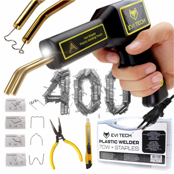 WELDER STAPLER Plastic Welding Machine Soldering Iron for PLASTICS + XL STAPLES