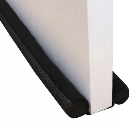 DOOR SEAL anti-extrusion acoustic foam 90 cm - BLACK