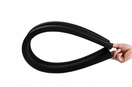 FOAM DOOR WINDOW GASKET, double acoustic, black - set of 4 pcs