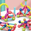 Magnetic Building Blocks STICKS 3D Educational Sticks Set 120 pieces