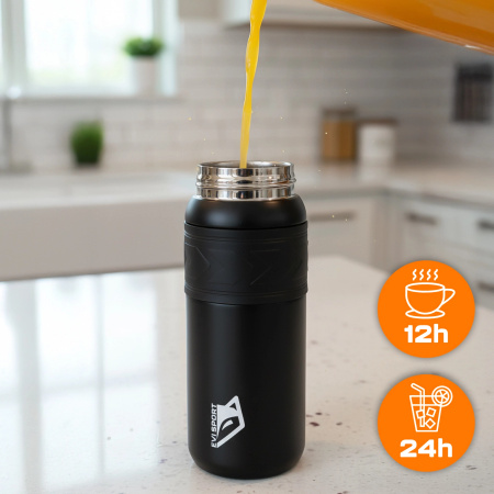 TERMO HRNEK NA KÁVU ČAJ TERMOSKA LÁHEV TĚSNÝ PROTISKLUZOVÝ 700 ML