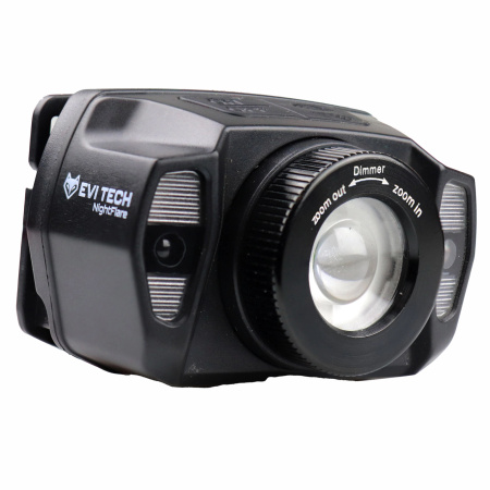 LED HEADLAMP Rechargeable Powerful Head Light with GESTURES USB-C NightFlare 360lm