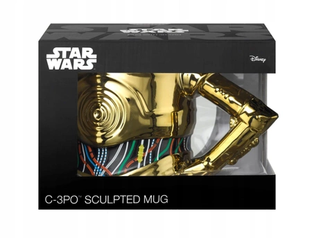 STAR WARS C3PO ceramic 3D Star Wars mug