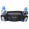 RUNNING BELT NORDIC WALKING WAIST BAG PHONE POCKET WATER BOTTLE DRINKING