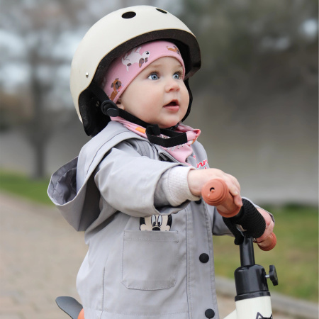 CHILDREN'S BIKE HELMET EVI KIDS for Bicycle, Skateboard, Roller Skates 48-55 cm (1-5 Years) - beige