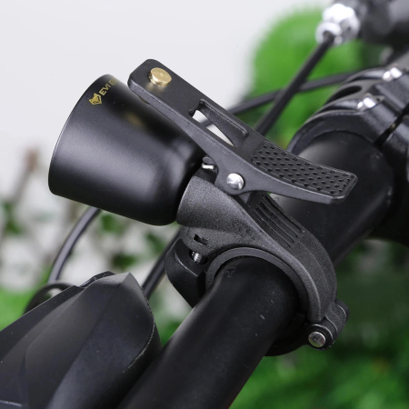 BICYCLE BELL FOR BIKE SCOOTER HANDLEBAR BIKE BLACK LOUD 100dB