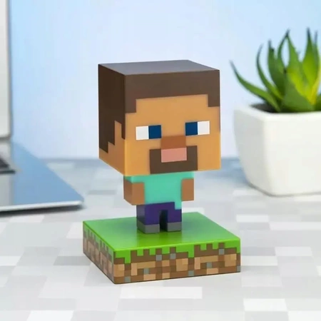 MINECRAFT STEVE 3D ICON noční lampička - LED lampička