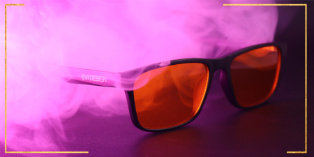 Computer Glasses Blocking 99% Blue Light, Anti-Blue Light, Black Case