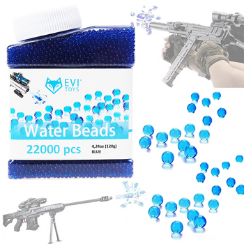 7-8mm Pistol and Rifle Cartridges Gel Bullets - blue 22000 pieces