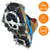 HIKING SHOE GRIPPERS ANTI-SLIP CHAINS TREKKING SPIKES WITH CASE - 37-40 CRAMPONS PRO+