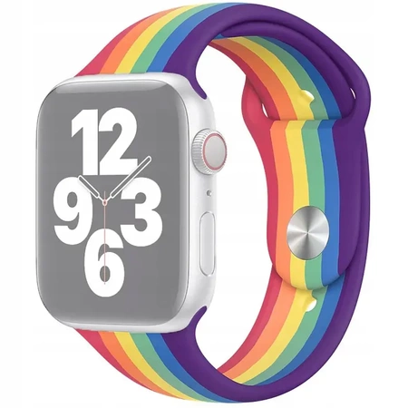 Genuine Strap for Apple Watch 38 40 41mm - Rainbow (PRIDE EDITION) - MY1X2AM/A