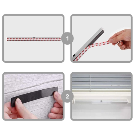 LED Lamp with Motion Sensor for Closet, Self-Adhesive Light Strip with Magnet