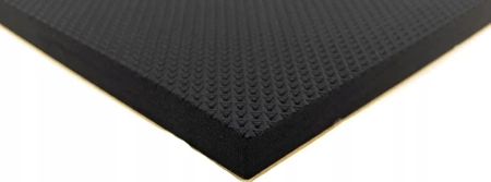 Protective bumper for the wall, parking garage mat, 40x20x1.5cm - set of 10