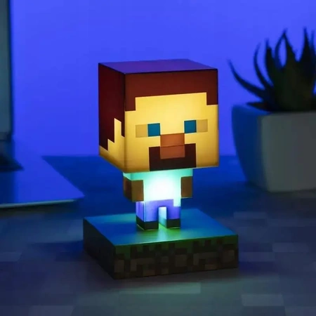 MINECRAFT STEVE 3D ICON noční lampička - LED lampička