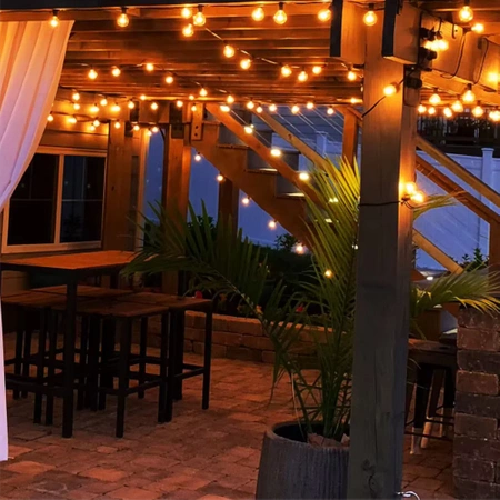 SOLÁRNÍ ZAHRADNÍ SVĚTLO GIRRANDA 30x LED žárovky TWILIGHT SENSOR