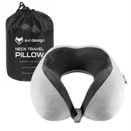 TRAVEL PILLOW CROISEL FOR NECK TOURIST FOR PLANE CAR HEADREST