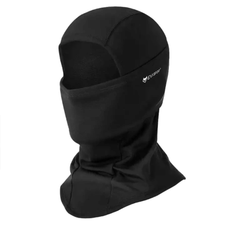 Motorbike ski balaclava universal thermoactive balaclava BLACK