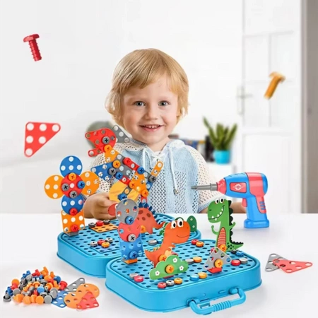 Stavebnice pro DIY UNICORN 3D MONTESSORI ŠROUBOVÁK