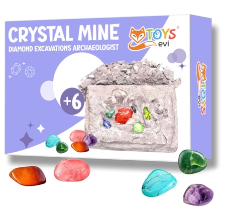 CRYSTAL MINE Diamond Excavation EDUCATIONAL ARCHAEOLOGICAL TOY