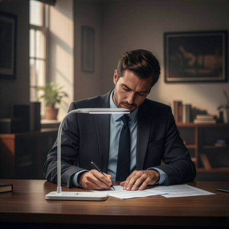 STOLNÍ LED LAMPIČKA NA STŮL ŠKOLNÍ LAMPA DOTYKOVÁ NA ČTENÍ PRÁCI NOČNÍ - BÍLÁ