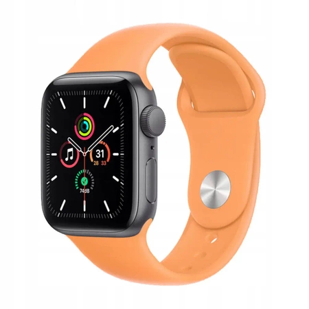 Originální řemínek pro Apple Watch 38 40 41 mm - Oranžový (Marigold) - MKUF3AM/A