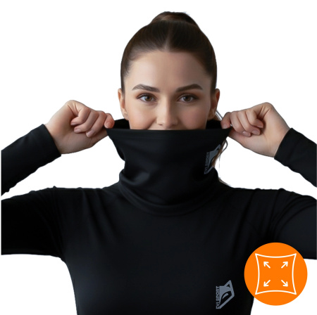 KOMIN TERMOAKTYWNY TAKTYCZNY ZIMOWY SPORTOWY CIEPŁY CHUSTA NA SZYJE BANDANA