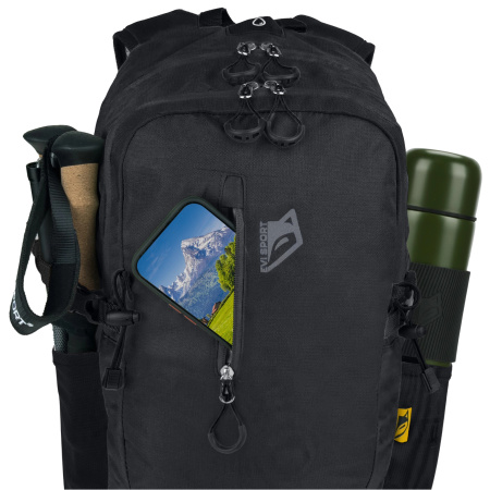 PLECAK TURYSTYCZNY TREKKINGOWY GÓRSKI 25L MĘSKI DAMSKI MOCNY W GÓRY CZARNY