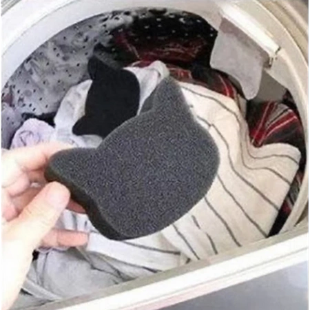 Sponge for washing machine dryer 4 pieces sponges for removing fur and hair from clothes