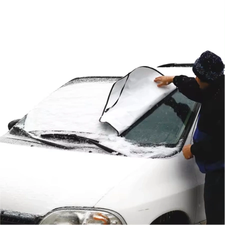 Sluneční clona protimrazová na autosklo VELKÁ 180x70 cm