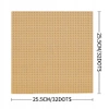 STAVEBNÍ DESKY na LEGO kostky 32x32 XL kreativní SADA 5 kusů béžový