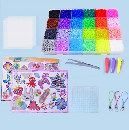 Koraliki do prasowania EVI KIDS IRON BEADS Midi - zestaw XXL ponad 15000 szt