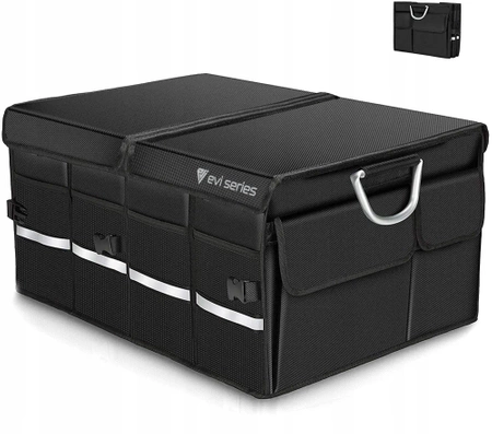 Car boot organiser, reinforced, rigid bag, trunk XXL