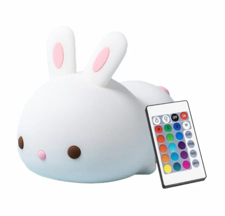 Sweet Rabbit night light for children - RGB LED lamp + TIMER + PILOT