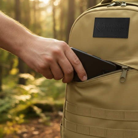 MILITARY TACTICAL BACKPACK TOURIST SPORT TREKKING FOR MOUNTAINS - BEIGE